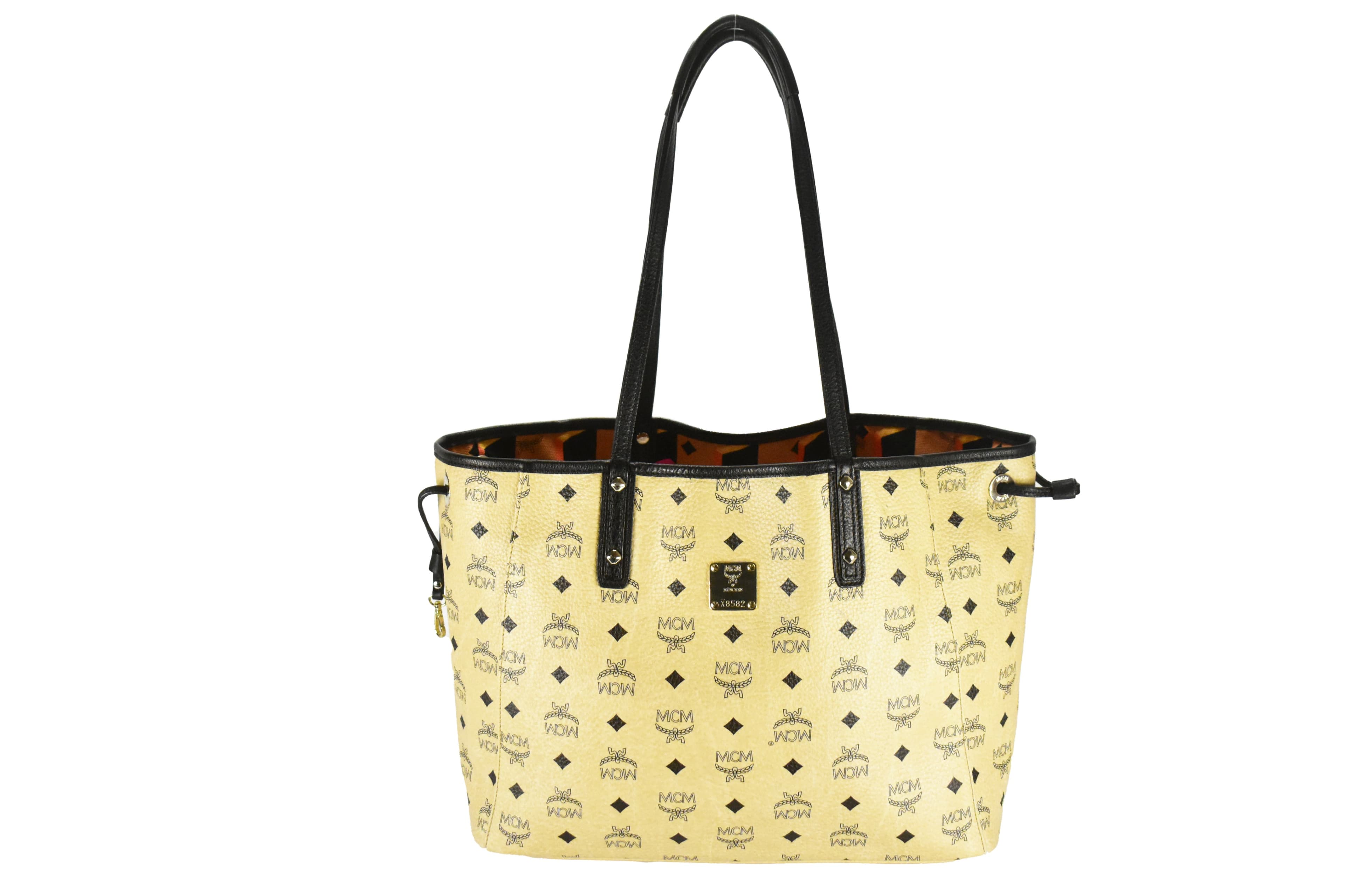 MCM LIZ SHOPPER WENDESHOPPER vintmarket.de BEIGE LIZ 3757