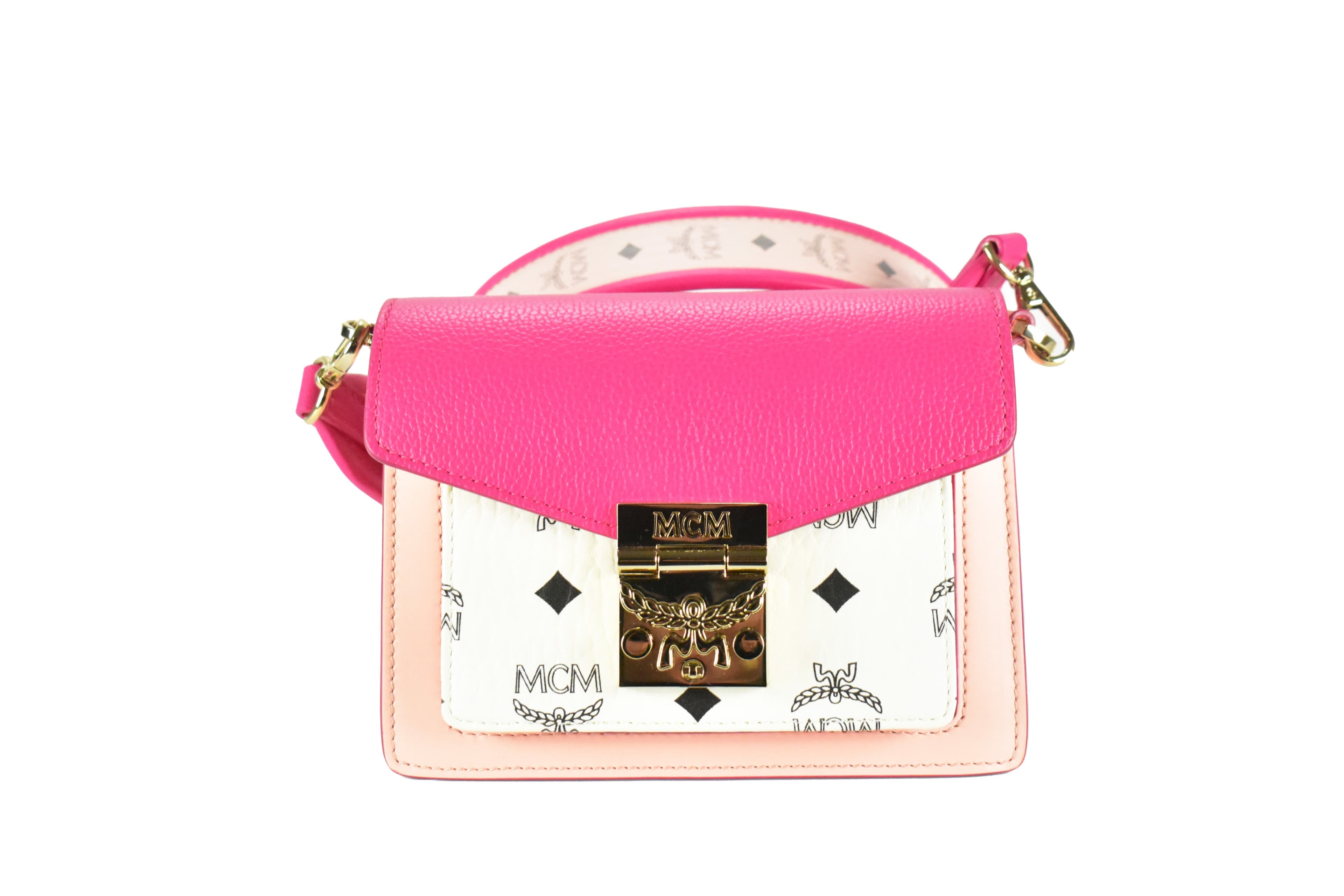 MCM MODELL: PATRICIA SCHULTERTASCHE vintmarket.de ROSA 4062