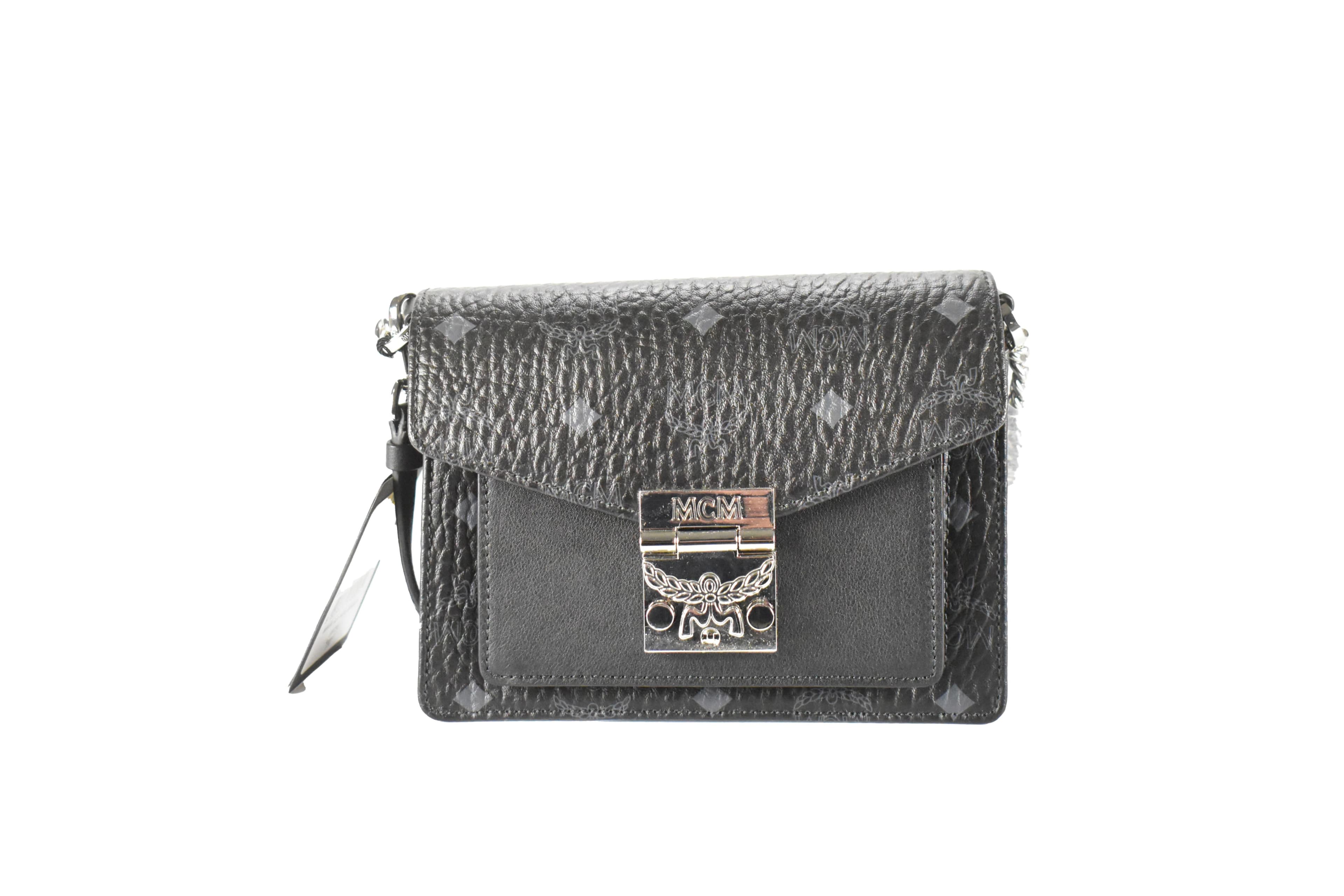 MCM MODELL: PATRICIA SCHULTERTASCHE vintmarket.de SCHWARZ 4063